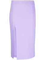 Viktor & Rolf jupe mi-longue à taille haute - Violet