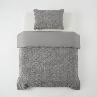 Sleeptime Faux Fur Syon Grijs 140 x 200/220 cm