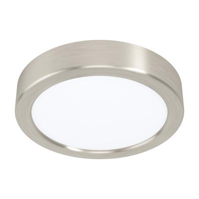 Eglo Led plafondlampFueva 5 10w - 4000K - Ø16cm nikkel - 99228
