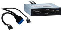 Inter-Tech CI-01 geheugenkaartlezer USB 3.2 Gen 1 (3.1 Gen 1) Intern Zwart - thumbnail