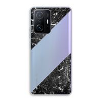 Zwart marmer: Xiaomi 11T Transparant Hoesje