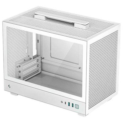 Mini-Tower Behuizing - DeepCool - CH160 mT - Wit - Compact Ontwerp - Geoptimaliseerd voor Mini-ITX