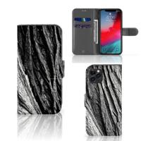 Book Style Case Apple iPhone 11 Pro Boomschors Grijs | Portemonnee hoesje