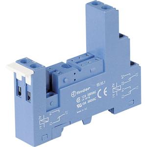 Finder 95.95.3 Relaissocket Geschikt voor serie: Finder serie 40, Finder serie 44 Finder 40.52, Finder 40.61, Finder 44.62 (l x b x h) 81.88 x 15.5 x 64.8 mm 1