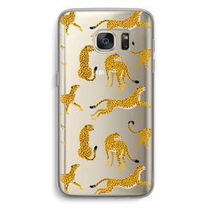 Luipaard: Samsung Galaxy S7 Transparant Hoesje