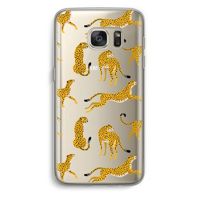 Luipaard: Samsung Galaxy S7 Transparant Hoesje