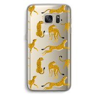 Luipaard: Samsung Galaxy S7 Transparant Hoesje