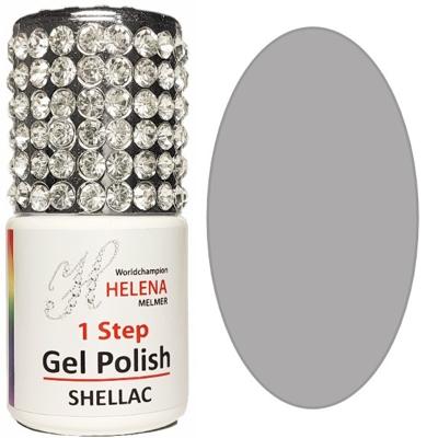 Helena Melmer Gellak 74 - Effen Matgrijs, Minimalistisch