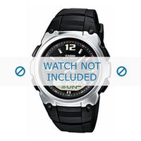 Casio horlogeband WVA-109HI / 4773 / 10285687 Kunststof / Plastic Zwart Casio horlogeband WVA-109HI / 4773 / 10285687 Kunststof / Plastic Zwart