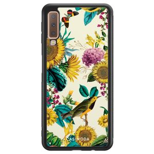 Samsung Galaxy A7 2018 hoesje - Sunflowers