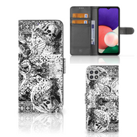 Telefoonhoesje met Naam Samsung Galaxy A22 5G Skulls Angel