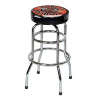 Harley-Davidson Barkruk - Winged Bar & Shield Logo - Stoere Retro Barkruk voor Mancave & Thuisbar