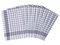 W5 Set van 10 theedoeken 50 x 70 cm (Blauw)