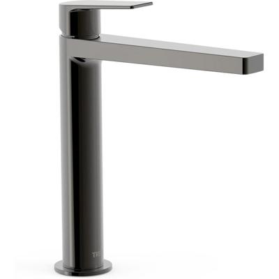 Wastafelkraan Tres Project | Opbouw | Mengkraan | Hoog model | 1-hendel | Rond | Black metal
