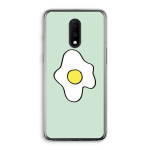 Spiegelei: OnePlus 7 Transparant Hoesje