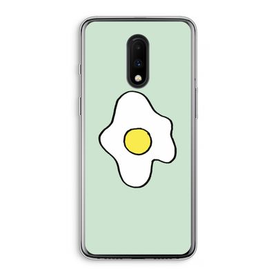 Spiegelei: OnePlus 7 Transparant Hoesje