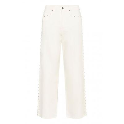 Kaffe - Wit | unisex | Jeans | Wit | 38 | regular | Kamst mode