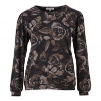 Enjoy - Bruin | Dames | Blouson | Bruin | XL | regular | Kamst mode