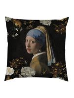 Essenza Essenza for Maurtitshuis Floral Girl Cushion 50x50 Black