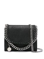 Stella McCartney petit portefeuille Falabella à détail de chaîne - Noir - thumbnail