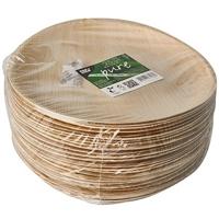 Biologisch afbreekbare borden - 25x st - palmblad - 25 cm - duurzaam - milieuvriendelijk