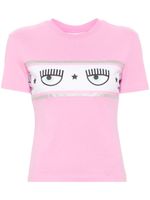 Chiara Ferragni t-shirt à imprimé Maxi Logo - Rose - thumbnail