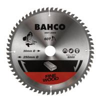 Bahco Cirkelzaagblad | hardmetaal tanden | voor verstekzagen | voor hout | 60 TPI | 30 mm x 260 mm - 8501-260-60SW