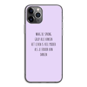 Sprong: iPhone 11 Pro Transparant Hoesje