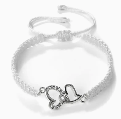 Witte hart armband - Sieraden - Spiritueelboek.nl