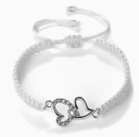 Witte hart armband - Sieraden - Spiritueelboek.nl
