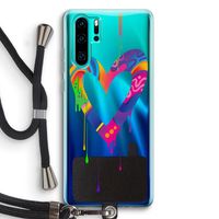Melts My Heart: Huawei P30 Pro Transparant Hoesje met koord