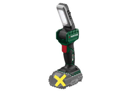 PARKSIDE Accu-LED-lamp 20 V zonder accu en lader (C1)