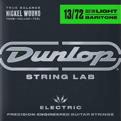 Dunlop DEN1372 Elektrische Bariton Gitaarsnaren (13-72) Baritone Custom Light Dunlop DEN1372 Elektrische Bariton Gitaarsnaren (13-72) Baritone Custom Light