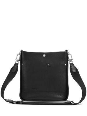 Shinola sac à bandoulière The Pocket en cuir grainé - Noir