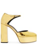 Giuseppe Zanotti escarpins Bebe métallisés à plateforme