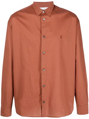Etudes t-shirt à logo brodé - Marron