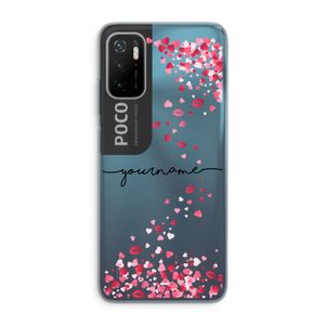 Hartjes en kusjes: Xiaomi Poco M3 Pro 5G Transparant Hoesje