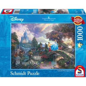 Schmidt Spiele Disney Cinderella Legpuzzel 1000 stuk(s) Stripfiguren