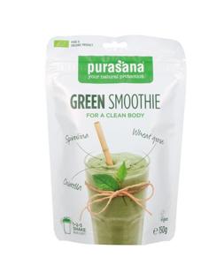 Purasana Green smoothie shake vegan bio