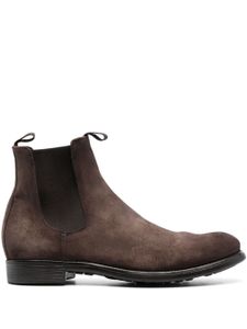 Officine Creative bottines chelsea Chronicle en daim - Marron