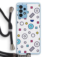 8-bit N°9: Samsung Galaxy A52 Transparant Hoesje met koord
