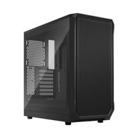 Fractal Design Focus 2 Black TG Clear Tint tower behuizing 2x USB-A | Window