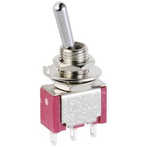 TRU COMPONENTS TC-9957460 Hefboomschakelaar 125 V/AC, 250 V/AC 3 A 1x aan/aan Continu 1 stuk(s)