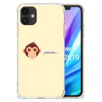 Apple iPhone 11 Stevig | Bumper Hoesje | Monkey