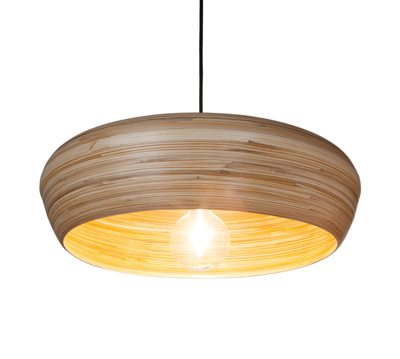 Hanglamp Bamboo UFO in 2 maten