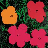 Kunstdruk Andy Warhol - Flowers C. 1964 60x60cm
