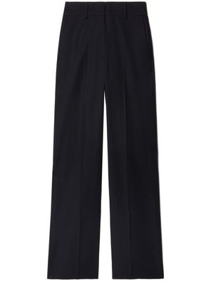 Off-White pantalon en laine à coupe droite - Noir