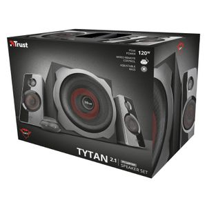 Trust GSP-421 120 W Zwart, Rood