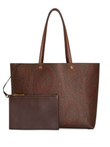 ETRO grand sac cabas Etro Essential - Marron