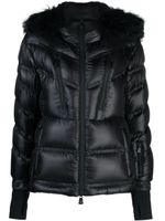 Moncler Grenoble faux-fur hood puffer jacket - Noir - thumbnail